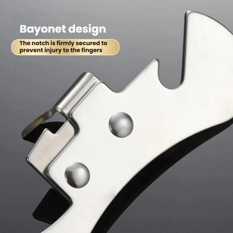 LsCook 420 Stainless Steel Can Opener Compact Bottle Opener