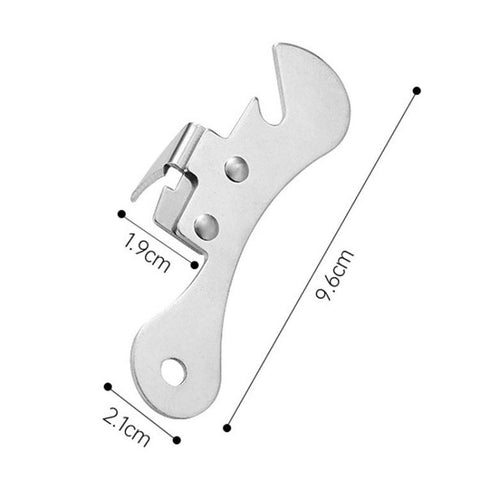 LsCook 420 Stainless Steel Can Opener Compact Bottle Opener