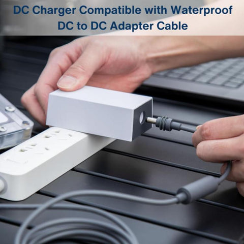 30V 2A Waterproof DC Adapter Charger for Starlink Mini, DC Adapter, EU Plug