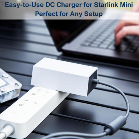 30V 2A Waterproof DC Adapter Charger for Starlink Mini, DC Adapter, EU Plug