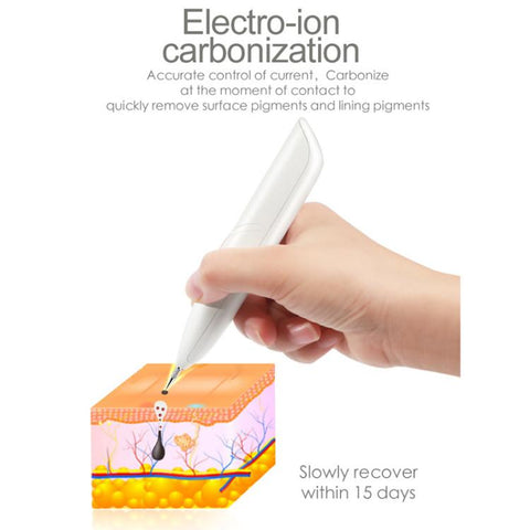 USB Mini Mole Removal Pen Ionized Carbonization Portable Beauty Device