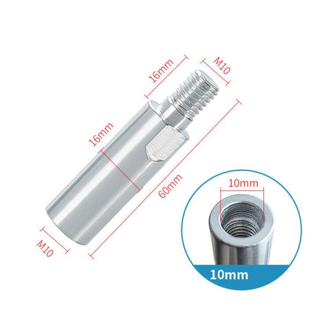 M10 To M10 Angle Grinder Extension Shaft Drilling Grinding Polishing Screw Shaft, 4cm, 6cm, 8cm, 14cm