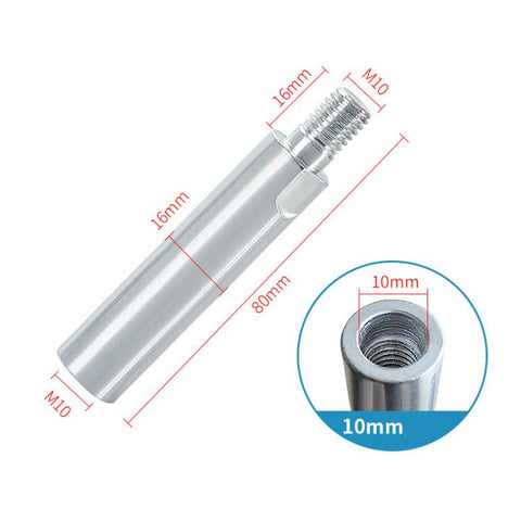 M10 To M10 Angle Grinder Extension Shaft Drilling Grinding Polishing Screw Shaft, 4cm, 6cm, 8cm, 14cm