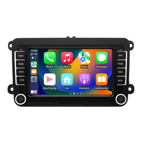 7-Inch Car Navigation System With Wireless Bluetooth CarPlay For Volkswagen, Quad-core 2GB+32GB, Quad-core 2GB+64GB, Octa-core 4GB+64GB, Octa-core 6GB+128GB