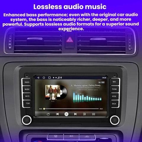 7-Inch Car Navigation System With Wireless Bluetooth CarPlay For Volkswagen, Quad-core 2GB+32GB, Quad-core 2GB+64GB, Octa-core 4GB+64GB, Octa-core 6GB+128GB