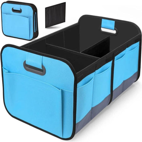 Foldable Oxford Coth Storage Box With Handle For Car Trunk