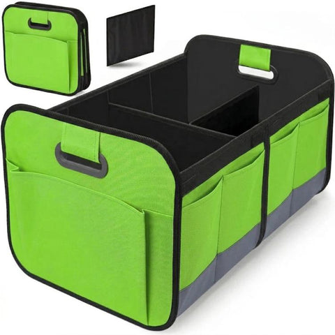 Foldable Oxford Coth Storage Box With Handle For Car Trunk