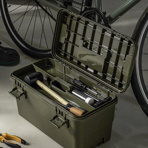 Thickened Plastic Storage Box For Hardware Gardening Tools, Small 4L, Medium 6.5L, Large 15L