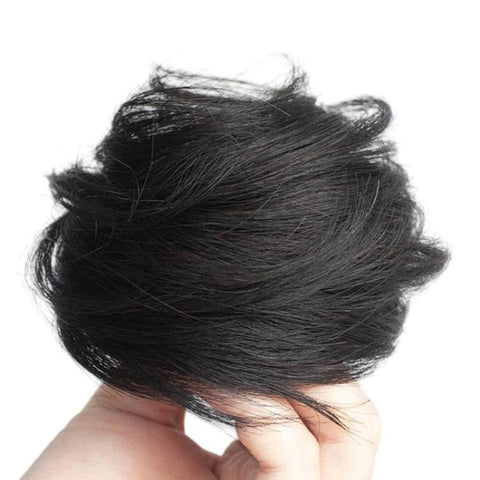 Women Wig Bun Hair Ring Lazy Hair Styling Artifact, Realistic Hair Bun, Straight Hair Brown Black, Straight Hair Black, Straight Hair Dark Brown, Straight Hair Light Brown, Curly Hair Brown Black, Curly Hair Black, Curly Hair Dark Brown                ...