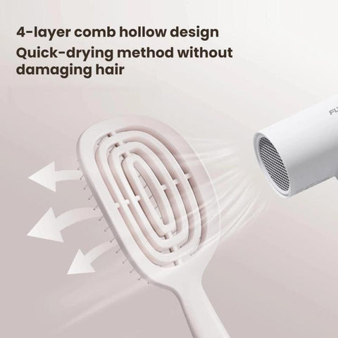 Self-Cleaning Airbag Comb With High-Top Volume Massage Function
