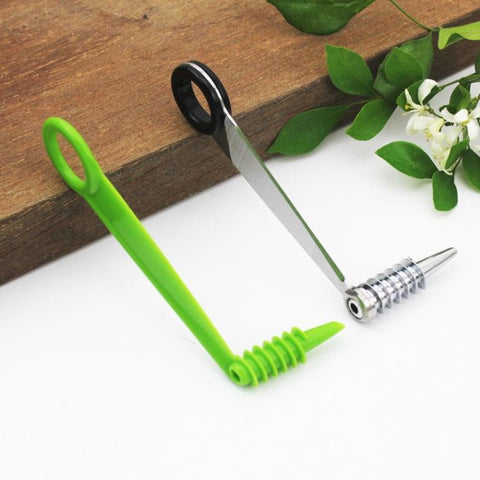 LsCook 2-Piece Set Spiral Cucumber Slicer