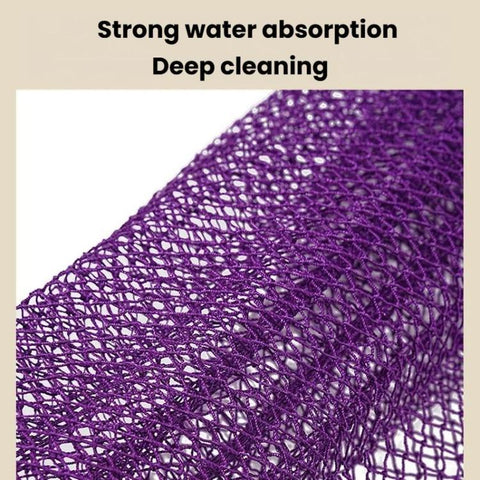 Drawstring Long Nylon Bath Towel High Elastic Exfoliating Sauna Towel