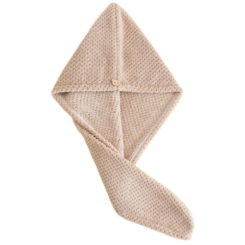 Thickened Absorbent Coral Fleece Hair Drying Cap