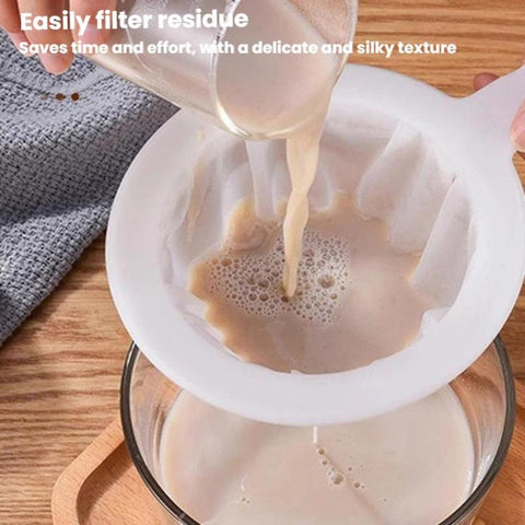 Soy Milk Strainer Ultra-Fine Juice Filter, LsCook 100 Mesh