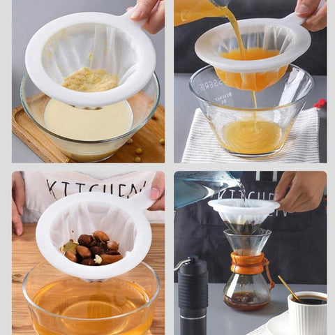 Soy Milk Strainer Ultra-Fine Juice Filter, LsCook 100 Mesh