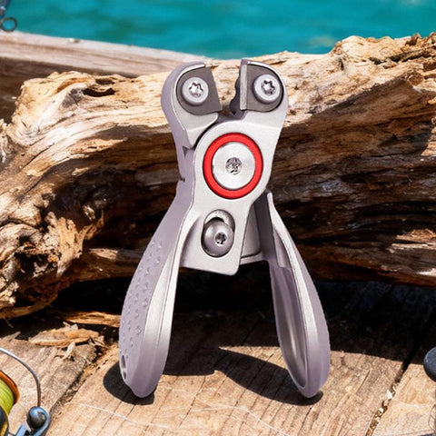 Portable Mini Line Cutter PE Line Scissors Stainless Steel Lure Pliers, Silver