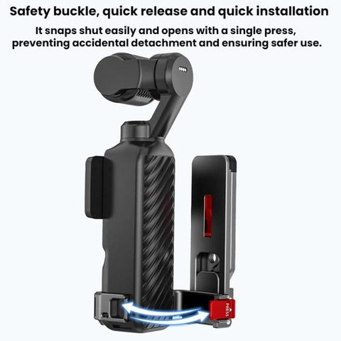 For DJI Osmo Pocket 4/3  Flymile Multi-functional Magnetic Frame Base
