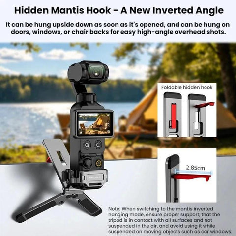 For DJI Osmo Pocket 4/3  Flymile Multi-functional Magnetic Frame Base