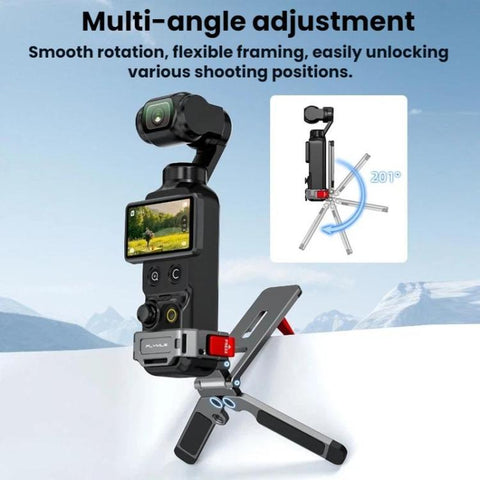 For DJI Osmo Pocket 4/3  Flymile Multi-functional Magnetic Frame Base