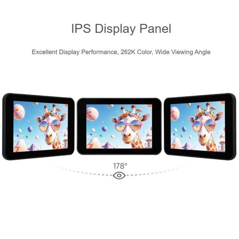 Waveshare 33511 ESP32-P4 3.5 Inch Smart Vision Development Board Built-In Microphone And Speaker, Supports Wi-Fi 6 And BLE 5, 33511