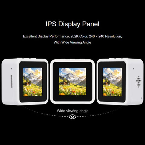 Waveshare 33868 ESP32-S3 1.54 Inch LCD Display Development Board 262K Color, Supports Dual Microphones, 2.4GHz Wi-Fi And BLE 5, 33868
