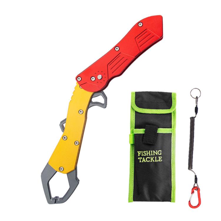 Portable Lure Fishing Pliers Extended Foldable Fish-Gripping Tool