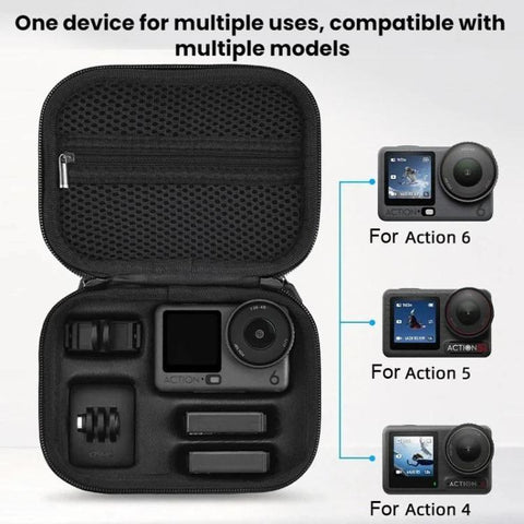 For DJI Osmo Action 6 / 5 Pro / 4 BRDRC Portable Camera Accessory Carrying Case