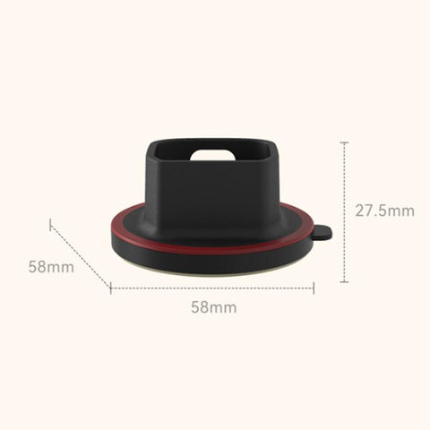 For DJI Osmo Pocket 4/3 Camera 360-degree Swivel Desktop Base Adhesive Stand Non-Slip Fixed Mount
