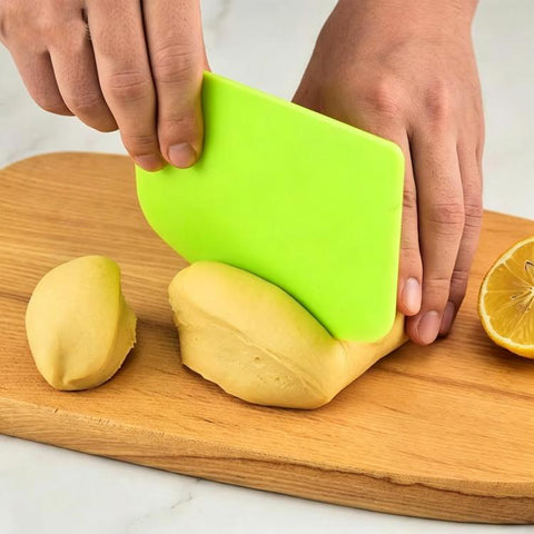LsCook Plastic Slicer Baking Spatula Thick Dough Scraper