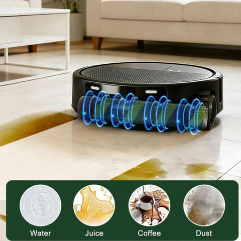 For IRobot Roomba Max 705 Combo Robot Vacuum, 1pair Main Brush, 1pair Side Brush, Filter, Dust Bag