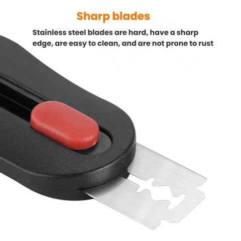 LsCook 6-Piece Set Magnetic Fridge Magnet Bread Scoring Knife