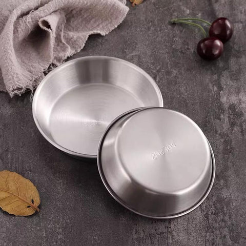 304 Stainless Steel Sauce Dish Round Multi-Purpose Serving Dish, LsCook 8cm