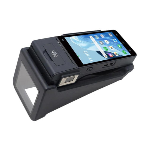 Z90F Supermarket Mobile Bill Payment POS Machine, Handheld Cash Register With Credit Card NFC Function, EU Plug
