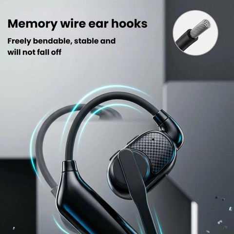 Ear-Hook Rotatable Bluetooth Earphone, HD Noise Reduction Rainproof Earphone, V1, V3
