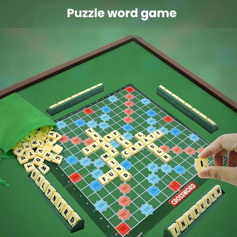 Spelling Chess Toy Multiplayer Alphabet Spelling Board Game, Small, Big