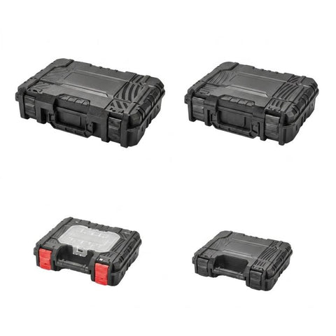 Portable Large-capacity Thickened Plastic Toolbox, 41x29.9x11cm, 32.8x26.4x10.3cm, With Cover 28.5x25x8cm, 28.5x25x8cm