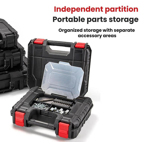 Portable Large-capacity Thickened Plastic Toolbox, 41x29.9x11cm, 32.8x26.4x10.3cm, With Cover 28.5x25x8cm, 28.5x25x8cm