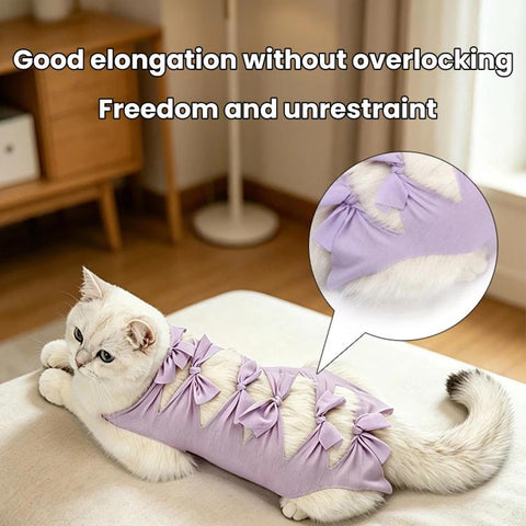 Breathable Anti-Licking Cat Sterilization Surgery Suit, Pet Weaning Anti-Harassment Clothes, S, M, L