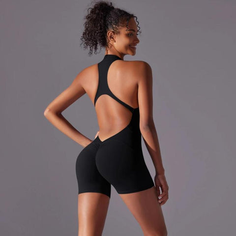 High-Intensity Tight-Fitting Backless Bodysuit/Yoga Wear, S, M, L