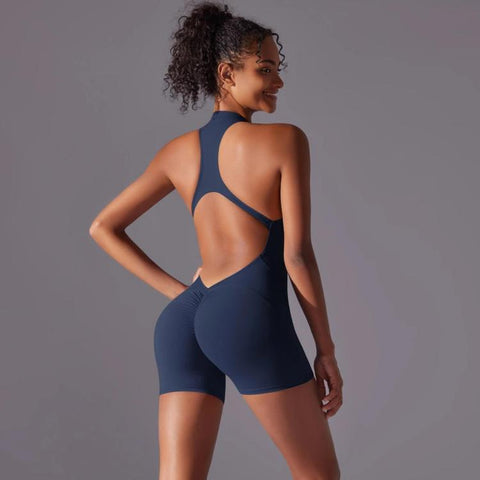 High-Intensity Tight-Fitting Backless Bodysuit/Yoga Wear, S, M, L