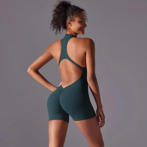 High-Intensity Tight-Fitting Backless Bodysuit/Yoga Wear, S, M, L