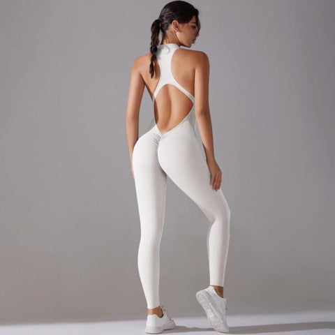 Long High-intensity Tight-fitting Backless Bodysuit/Yoga Wear, S, M, L