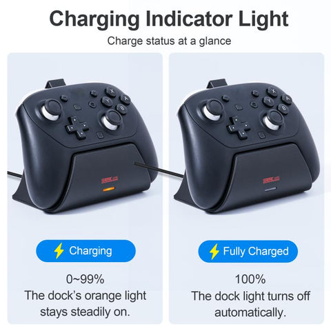 For Nintendo Switch 2 Pro STARTRC GAMES Controller Charging Dock Adapter Stand