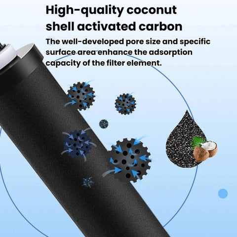 BB9-2 For Berkey Water Purifier Activated Carbon Stick Filter