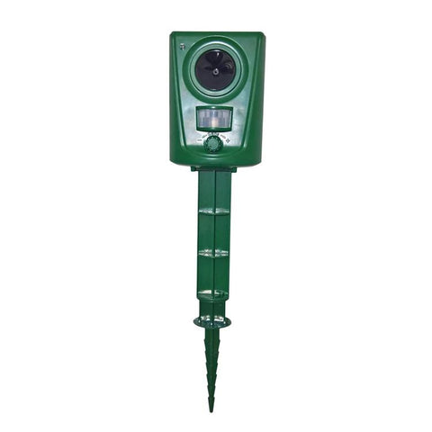 Outdoor Waterproof Infrared Animal Repeller, High-Power Ultrasonic Weasel Repellent, Square Shape