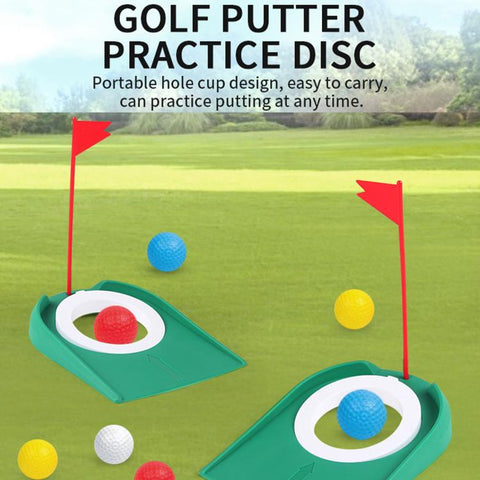 Kids Golf Putting Practice Mat, Indoor & Outdoor Parent-Child Interactive Sports Toy
