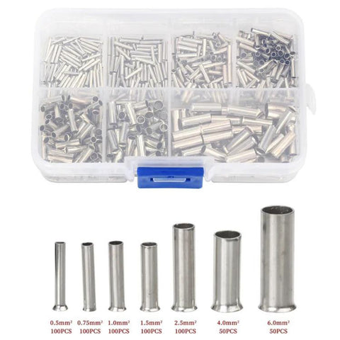 Tubular Bare Terminal Assembly Crimping Connector