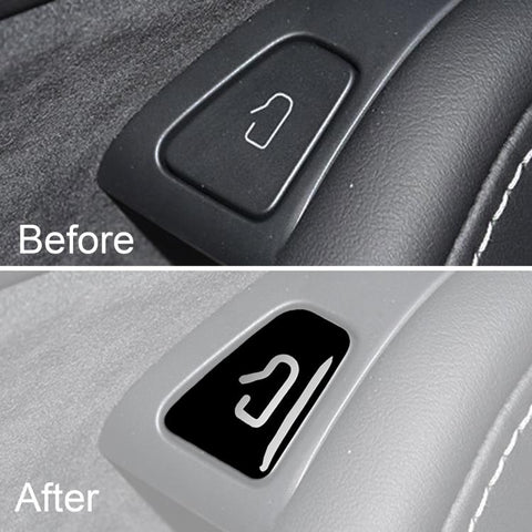 For Tesla Model 3 / Model Y 4pcs /Set Door Switch Stickers, Tesla Model 3 / Model Y