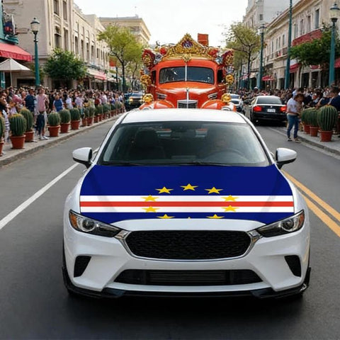 USA-Canada-Mexico World Cup Cheering Flag Dustproof Car Cover, Poland, Scotland, Denmark, Ecuador, Senegal, Cape Verde, Colombia, Costa Rica, Haiti, Netherlands, Croatia, Cura?ao, Peru, Morocco, South Africa, Norway, Sweden, Serbia, Algeria, Tunisia   ...