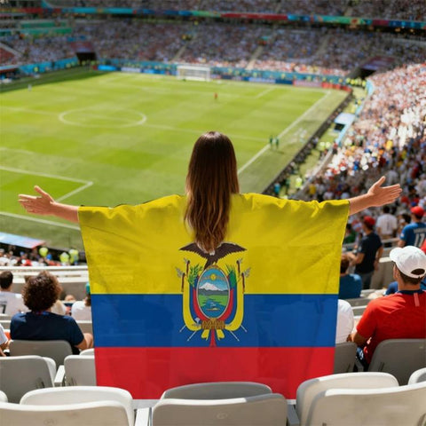 USA-Canadian-Mexican World Cup Fans Capes Flags, Argentina, Australia, Brazil, Belgium, Denmark, Germany, Ecuador, France, Colombia, Netherlands, Canada, Croatia, United States, Mexico, Norway, Portugal, Switzerland, Senegal, Turkey, Uruguay, Spain, It...